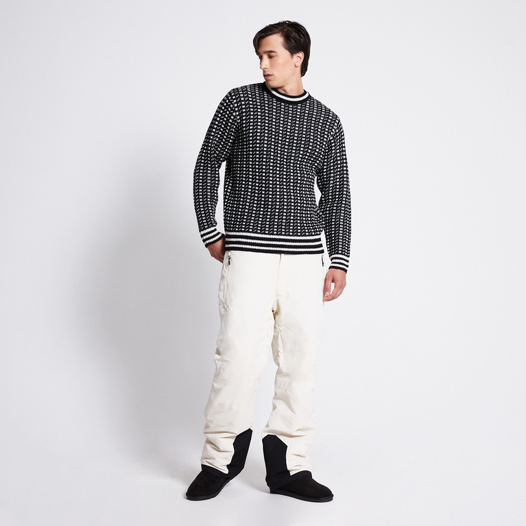 Uldtrøje "Trysil Wool Sweater" Black